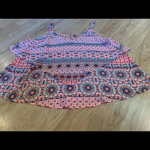 Torrid pink tribal print sleeveless tank top - Picture 5 of 5